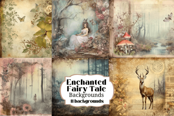 11 Enchanted Fairytale Backgrounds: A Creative Asset Deep Dive