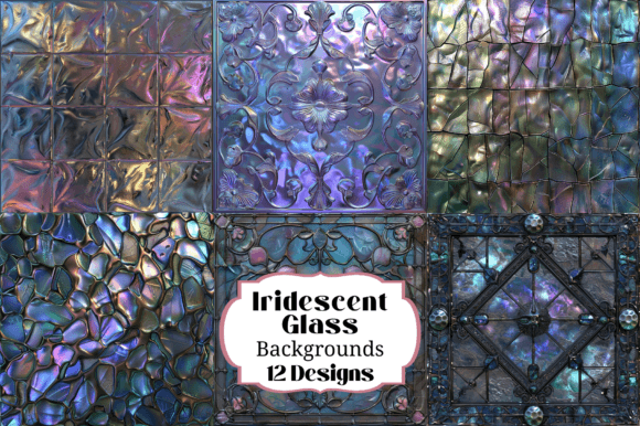 12 Iridescent Glass Backgrounds: Unlocking Modern Creativity