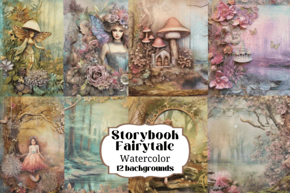 Enchanting 14 Storybook Fairytale Backgrounds for Your Projects