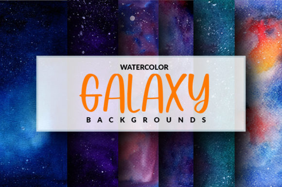 Outer Space Galaxy Starry Backgrounds for Creative Projects