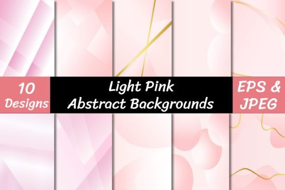 The Subtle Power of Light Pink Abstract Backgrounds