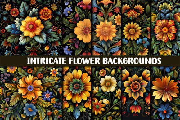 Unlocking Creative Potential with Intricate Flower Backgrounds
