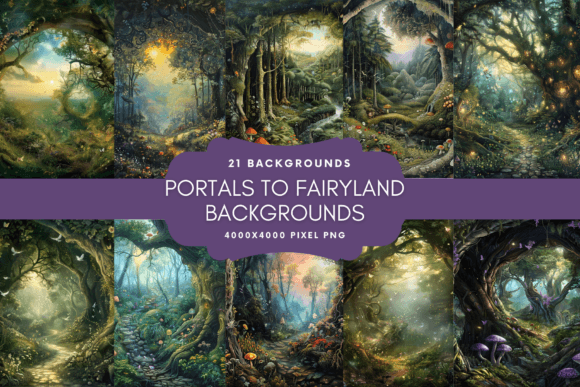 Unlocking Imagination: Portals to Fairyland Backgrounds
